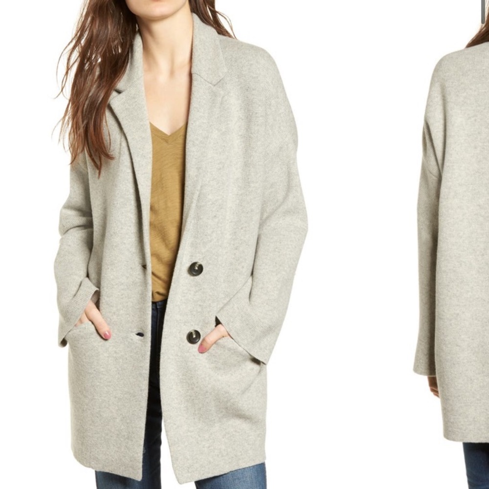 Madewell blazer sweater jacket